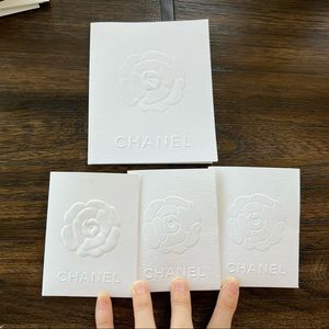 Chanel Receipt Holder Set